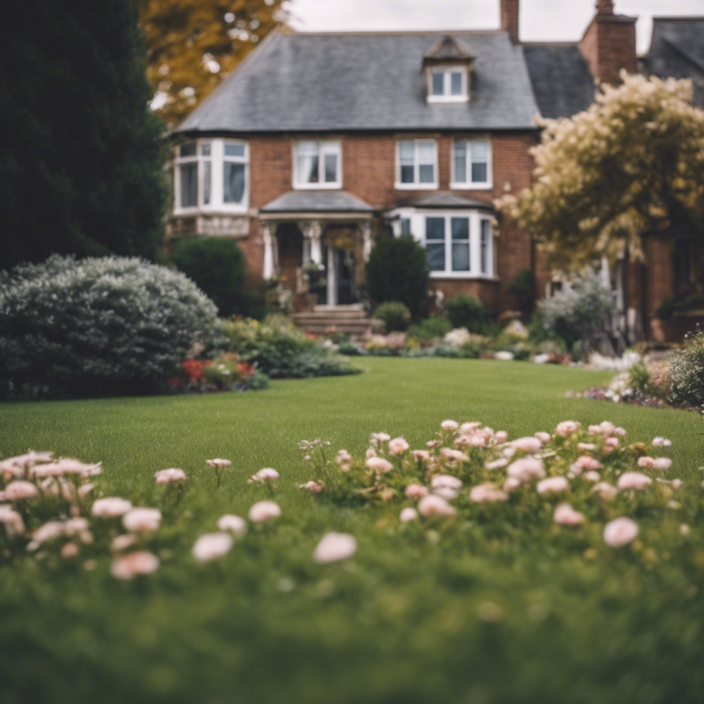 English front yard in Independence